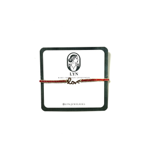 دستبند میوکی طرح لاو